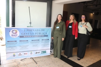 Foto - I Jornada de Gestão Pública - 1º Dia