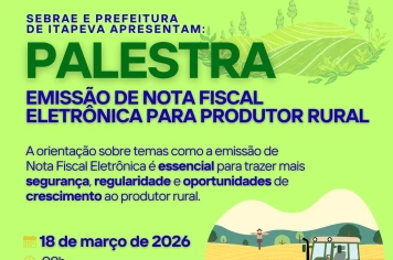 Palestra orientará produtores rurais sobre emissão de Nota Fiscal Eletrônica