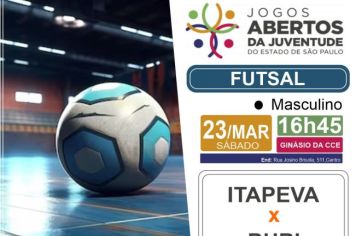 Itapeva participa dos Jogos Abertos da Juventude neste sábado (23)