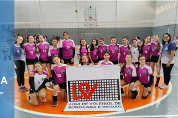 Time Mirim feminino itapevense de Vôlei participa de competição intermunicipal