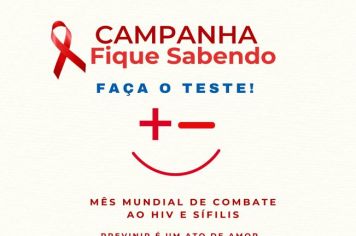 Campanha para a prevenção de casos de Hepatites B e C, sífilis, e HIV é realizada em Itapeva 