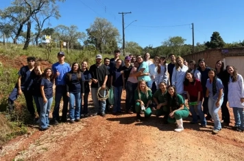 Assistência Social promove ação de cuidado e atenção à comunidade do bairro Santa Maria