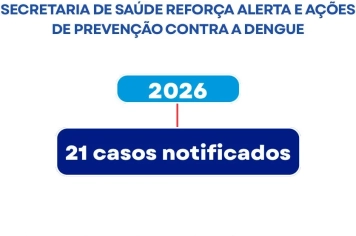 Secretaria de Saúde reforça alerta e ações de prevenção contra a dengue