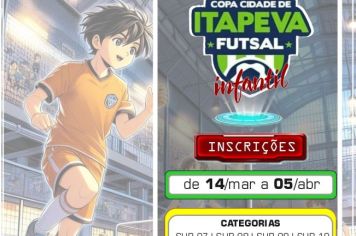 Copa Cidade de Itapeva de Futsal Infantil