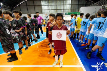 Apresentações artísticas e jogos emocionantes marcam a abertura da Copa Cidade de Itapeva de Futsal Infantil