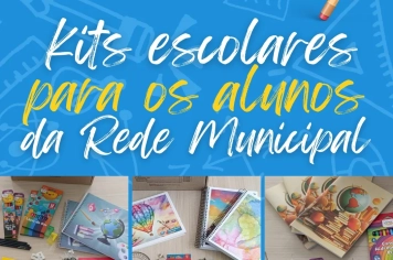 Itapeva garante material escolar gratuito para os alunos do Sistema Municipal de Ensino