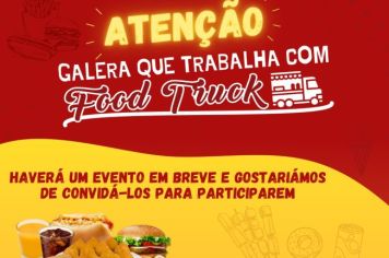 Trabalhadores de Food Truck de Itapeva são convidados a participar de evento