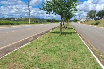 Secretaria de Administrações Regionais realiza os serviços de roçada na Avenida Revolucionários de 32