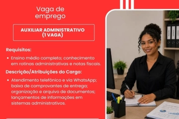 PAT divulga a abertura de nova vaga de emprego em Itapeva
