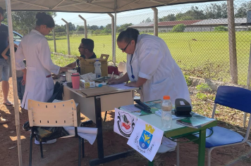 Bairro Agrovila recebe diversas ações de conscientização e apoio à comunidade