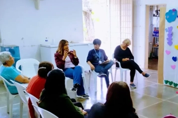 Conscientização sobre o Autismo é realizada para os idosos do CRAS Vila Nova