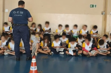 GCM e Demutran lançam projeto “Escola Segura” para conscientizar alunos em Itapeva