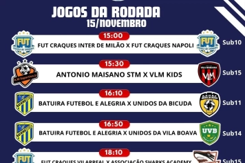 Itapeva recebe mais uma rodada do Torneio de Futsal Minérinho neste fim de semana