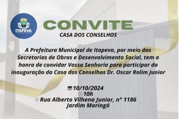 Prefeitura viabiliza novo local para atuação dos Conselhos Municipais
