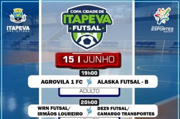 Copa Cidade de Itapeva de Futsal retorna neste sabado (15)