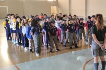 Alunos do Sistema Municipal de Ensino participam de projeto de Educação Escoteira