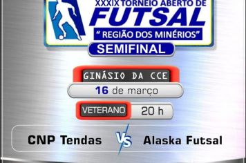Torneio aberto de Futsal “Região dos minérios” retorna neste sábado (16) 