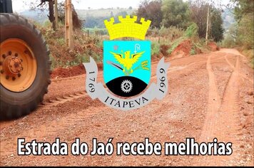Prefeitura realiza melhorias na estrada do Jaó