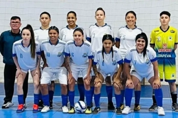Futsal Feminino de Itapeva vence Taquarivaí pelo campeonato regional