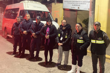  Secretaria de Assistência Social atende 18 pessoas em situação de rua durante abordagem social