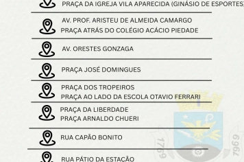 Secretaria de Administrações Regionais divulga a programação da manutenção urbana nos espaços públicos da zona urbana 