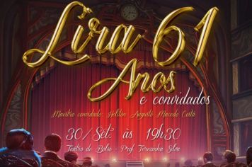 Lira Itapevense irá realizar apresentação especial de aniversário, neste sábado (30)