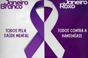 Campanhas visam os cuidados com a saúde mental e o combate à hanseníase respectivamente