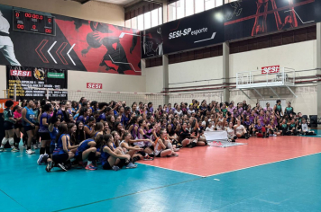 Equipe Infantil feminina de Vôlei brilha no Torneio Início da Liga Sorocaba