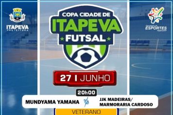 Copa Cidade de Futsal acontece nesta quinta (27)