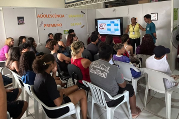 Conscientização sobre a gravidez na adolescência é realizada 