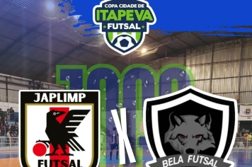 Prefeitura de itapeva convida para rodada tripla das oitavas de final da Copa Cidade de Itapeva de Futsal