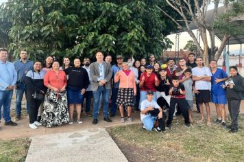 Nova Praça no bairro Santa Maria é inaugurada