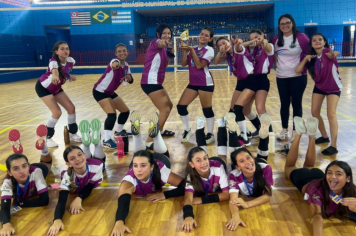 Itapeva é bicampeã do torneio de Voleibol Mirim