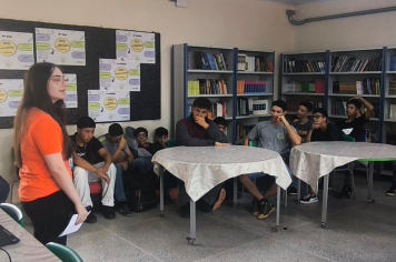Alunos da Zona Rural de Itapeva recebem informações para a prevenção de casos de violência