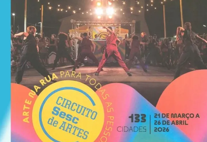Circuito Sesc de artes promete agitar Itapeva neste sábado (18)