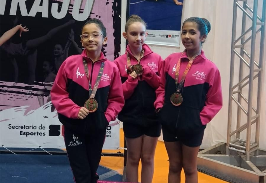 Ginastas de Itapeva conquistam pódio na 16ª Copa de Ginástica Rítmica do Estado de SP