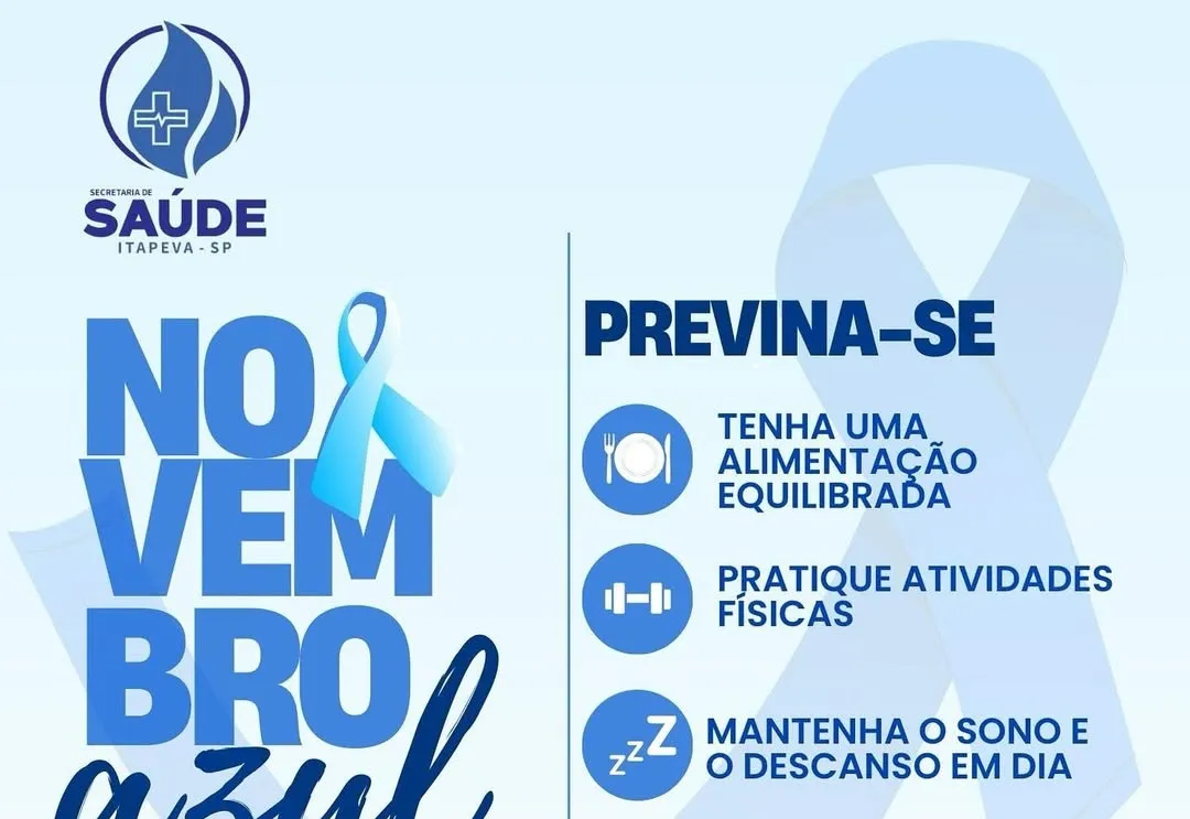 Prefeitura de Itapeva promove ações de conscientização no Novembro Azul