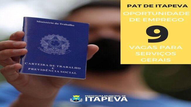 Prefeitura de Itapevi disponibiliza 743 vagas de emprego - Agência