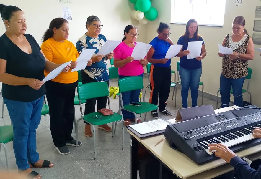 Coral “Vozes do Bosque” promove envelhecimento ativo em Itapeva