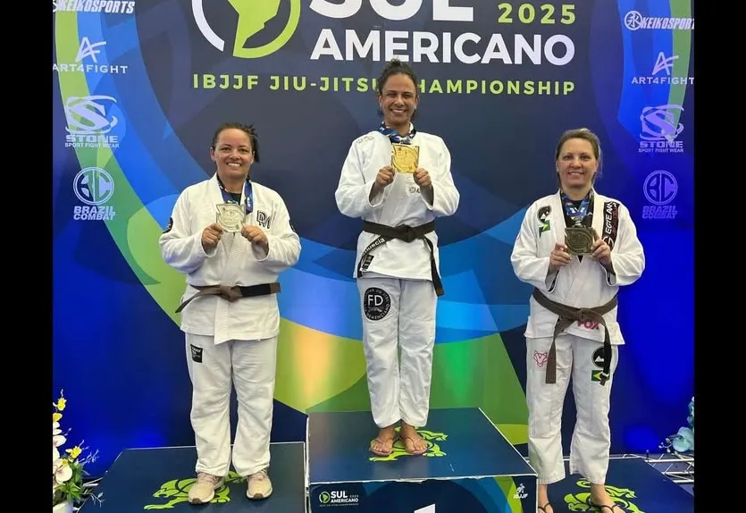 Itapevenses se destacam no Campeonato Sul-Americano de Jiu-Jitsu 2025