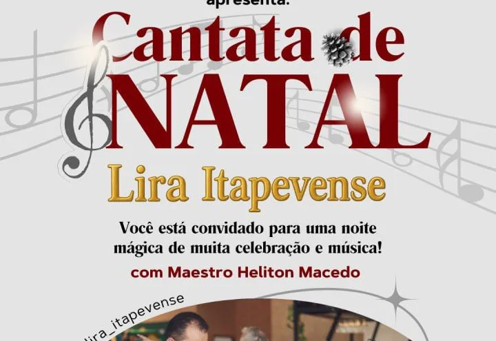 Lira Itapevense se apresenta na Catedral de Sant’Ana no dia 23 de dezembro