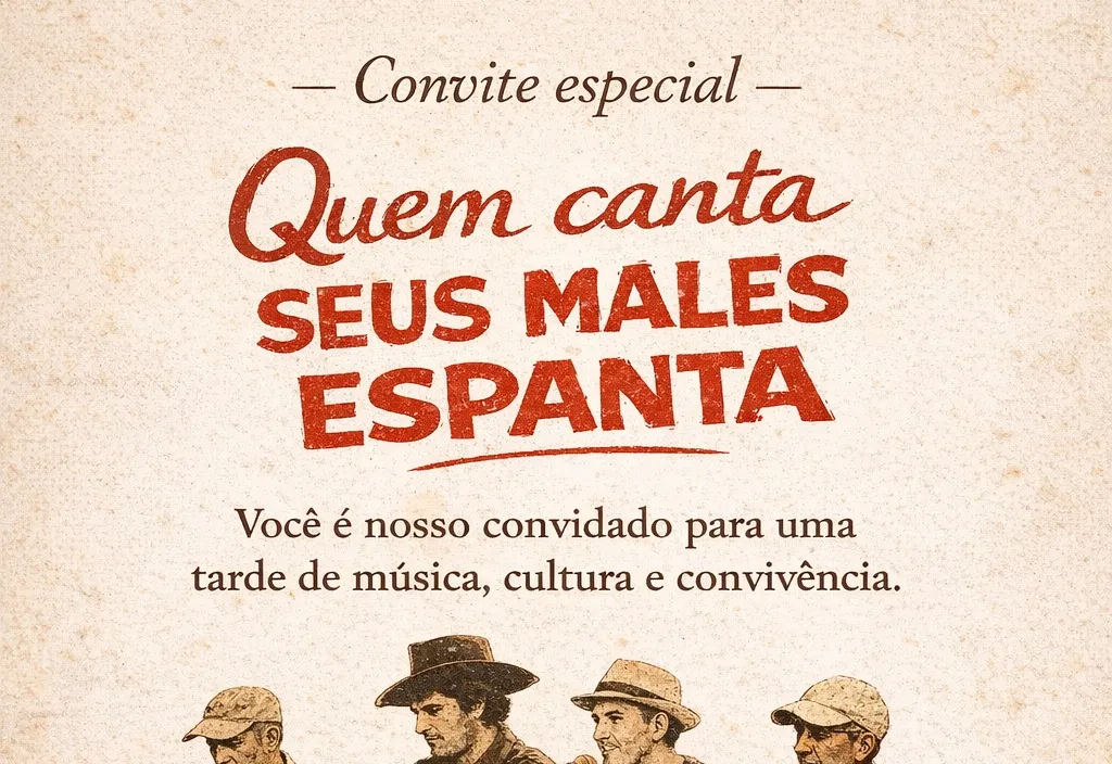 Grupo de violeiros do CRAS irá fazer apresentação especial no próximo dia 30/03