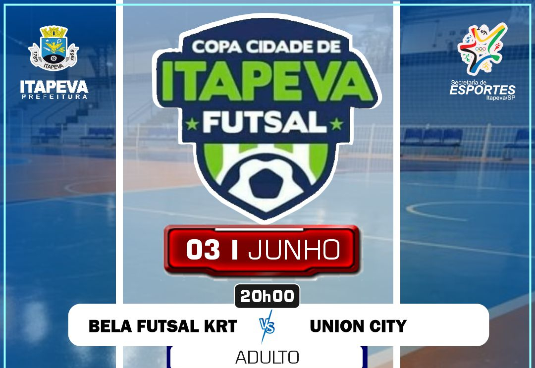 Mais uma rodada da Copa Cidade de Itapeva de Futsal acontece nesta terça (03)
