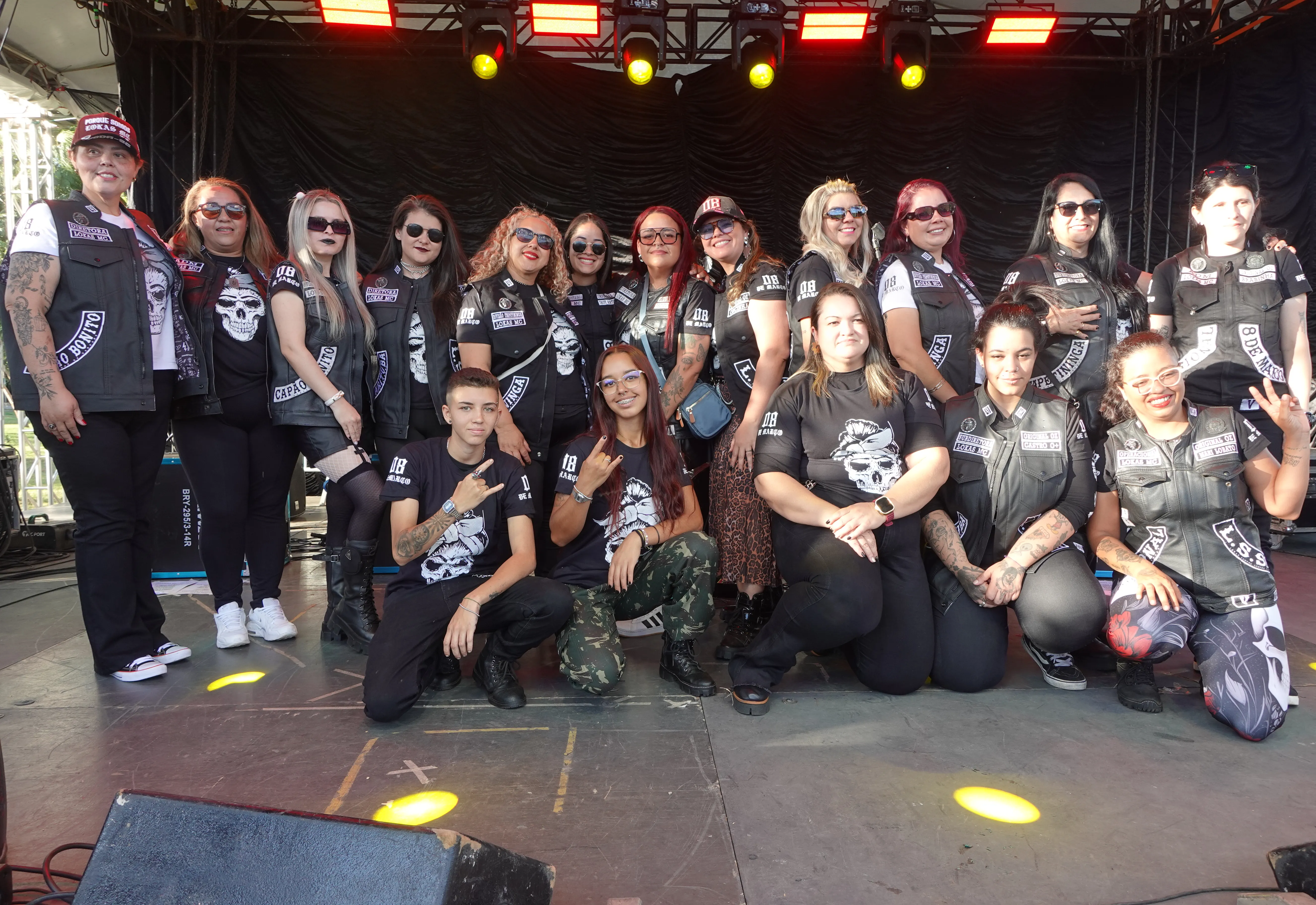 Itapeva recebe centenas de motociclistas para evento do Insanos MC no Parque Pilão D’água