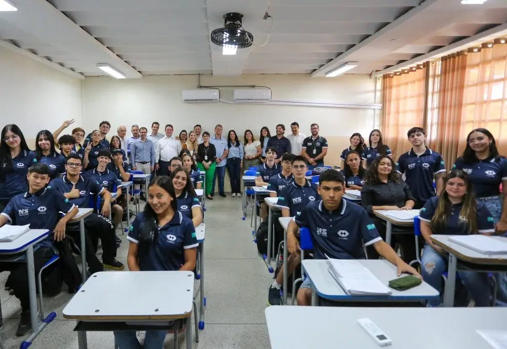 Governo do Estado de São Paulo realiza a reforma e a climatização das salas de aula da Escola Nicota Soares