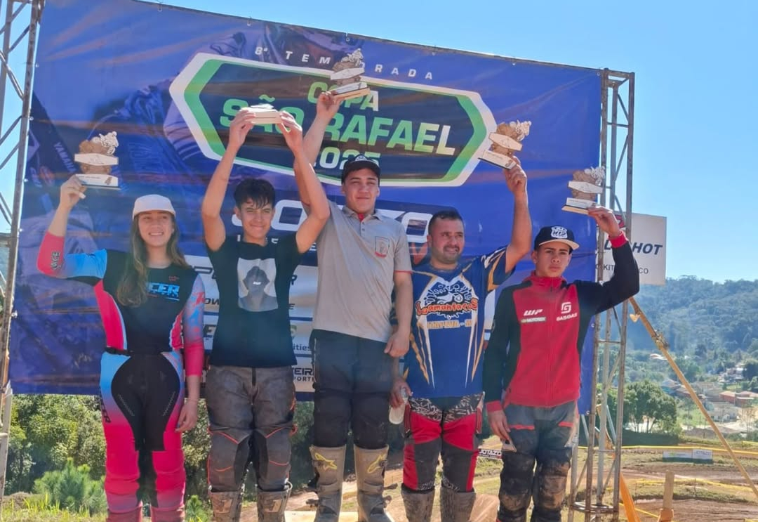 Itapeva marca presença na Copa São Rafael de Motocross 2025
