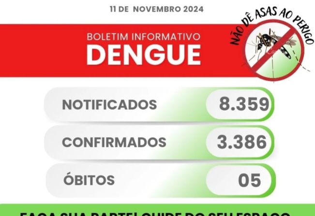 Boletim da Dengue do mês de novembro é divulgado