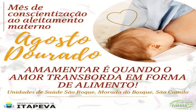 Agosto Dourado: ‘O amor transborda em forma de alimento’