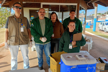 Vacinação antirrábica para cães e gatos é realizada nesta sexta-feira (26)