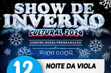 Noite da Viola acontece nesta quarta (12) 